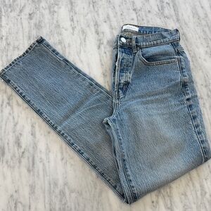 PacSun. Stretch Dad Jean. Classic Blue Denim Jeans. 24